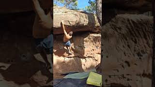 Video thumbnail of Conan, 7a+. Albarracín