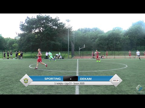 Sporting Kowalewo - DEKAM Pokrycia Dachowe - Liga D1 (3. kolejka Sezon 2020)