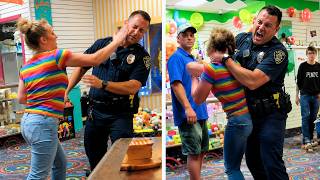 When Karen Messes With The Wrong Cops | Instant Karma #28