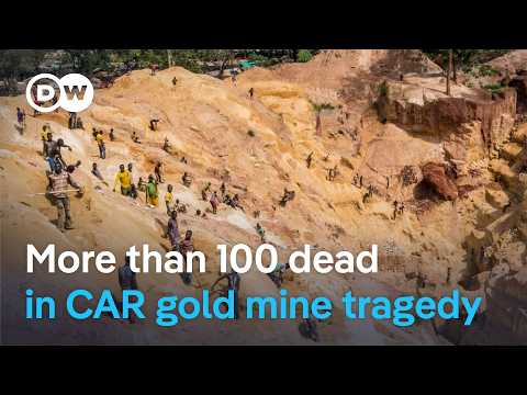 Death toll rises after part of mine in Central African Republic collapses | DW News