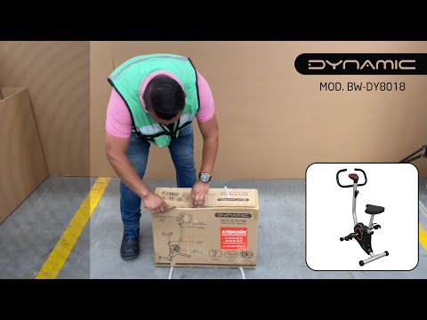 thumbnail video image 2 of Bicicleta Fija Para Ejercicio Dynamic Bw-dy8018 Dynamic Dynamic Fija para ejercicio, 2 of 8