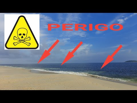 Perigo! Vala (Corrente de retorno) Parte 2. Itaipuaçú - Maricá/R.J