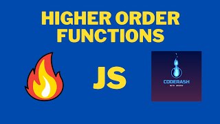 Higher Order Functions in JS | Inversion of Control | CodeRash with Gaurav