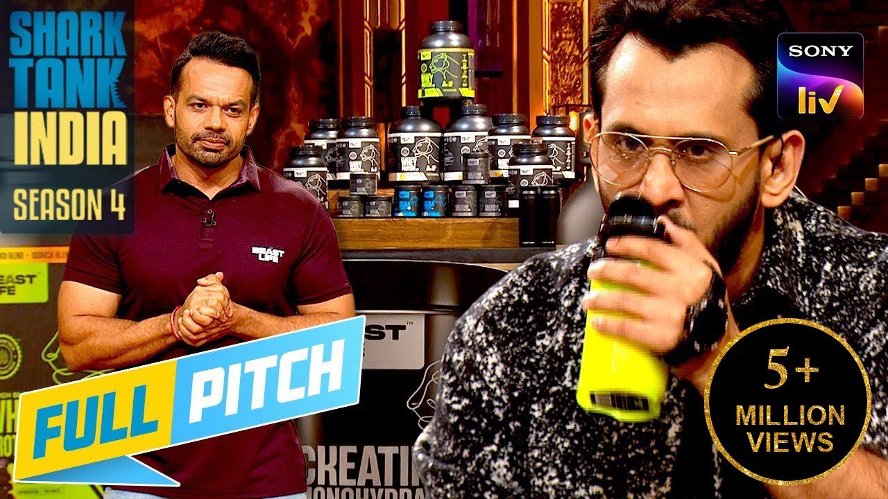 @FlyingBeast320 brings Beast Life to Shark Tank India | Beast Vs Sharks | Full Pitch