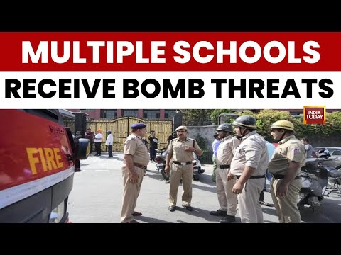 BOMB THREAT ALERT | Noida & Ahmedabad Schools Targeted, Shiv Nadar & St. Xavier’s | HIGH ALERT