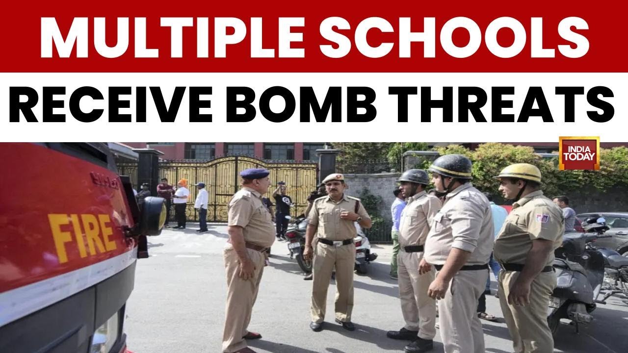 BOMB THREAT ALERT | Noida & Ahmedabad Schools Targeted, Shiv Nadar & St. Xavier’s | HIGH ALERT