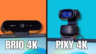 The ULTIMATE 4K Webcam Showdown | Logitech Brio vs Emmet Pixy | Review