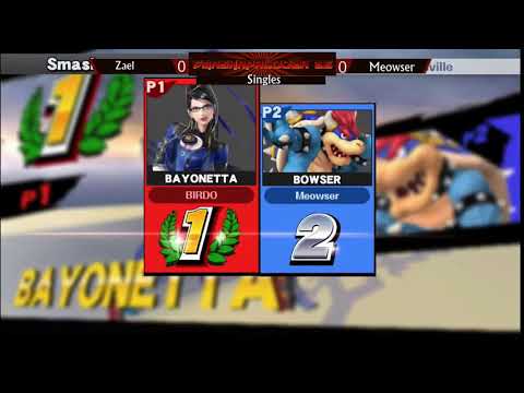 SmashaPalooza 26: Winners - Zael (Bayonetta) vs Meowser (Bowser)