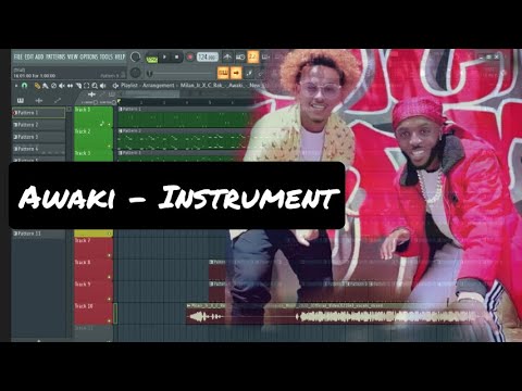 Milan Jr Ft C Rak - Awaki - ( Instrument ) + Free Lensu #afrobeat #flstudio