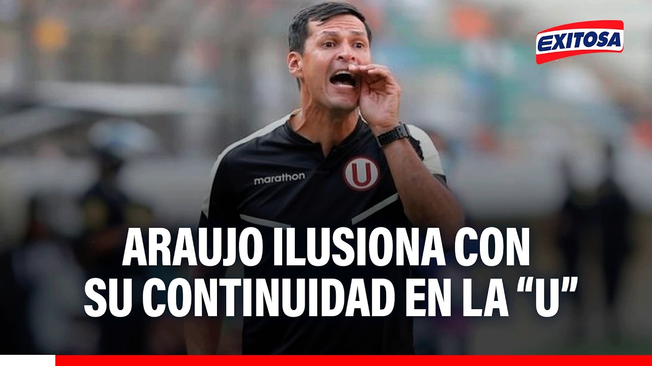🔴🔵 Jorge Araujo habría mostrado intención de seguir como DT de Universitario de Deportes