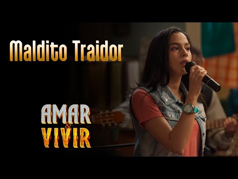 Maldito Traidor - Amar y Vivir ♪ Canción oficial - Letra | Caracol TV