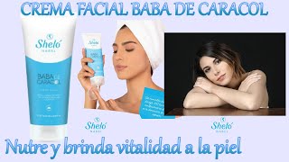 CREMA FACIAL BABA DE CARACOL SHELÓ NABEL