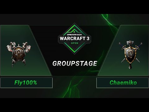 WC3 - Fly100% vs. Chaemiko - Groupstage - DreamHack WarCraft 3 Open: Summer 2021 - Asia