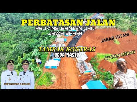GILA‼️PADAHAL MASIH 1 NEGARA,TAPI PERBEDAAN ANTARA JABAR & BANTEN BENAR-BENAR TERLIHAT DARI JALANYA