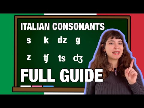 CONSONANTS | Italian pronunciation #3