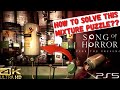 How To Solve The Mixture Puzzle In Song Of Horror PS5 Gameplay With Erica Farber