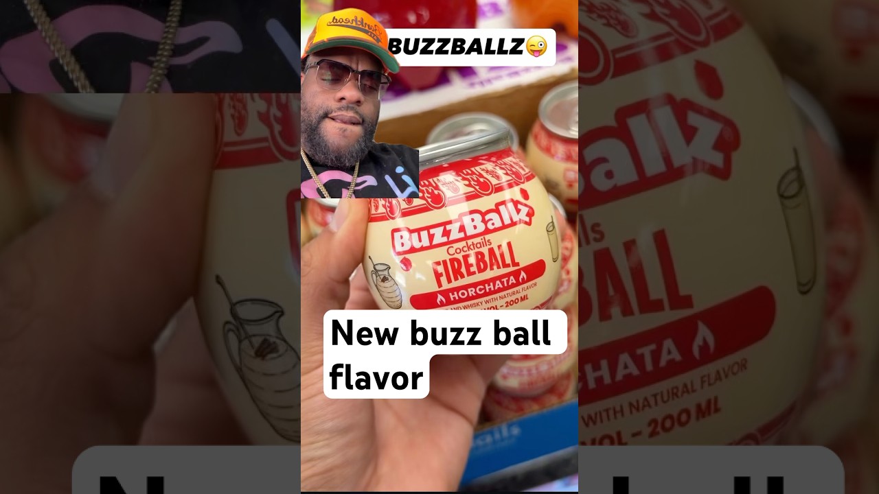 New Buzzball flavor. #horchata don’t do it.