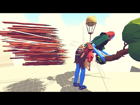 2x MAGE SPIDER + BALLOONER & SPEAR GOD vs EVERY UNIT - Totally Accurate Battle Simulator TABS