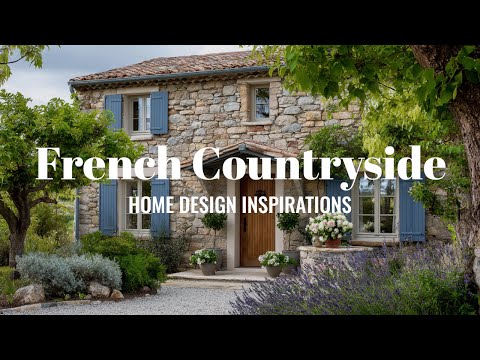 Rustic French Countryside House: Family Home with Provençal Style