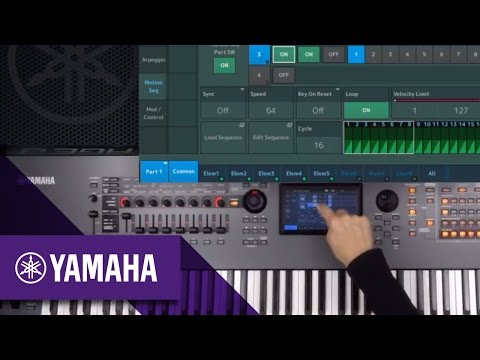 MONTAGE minute Ausblenden mit Motion Sequences | Synthesizers | Yamaha Music | Deutsch