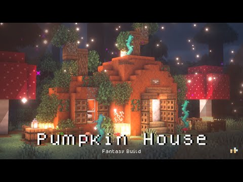 Snishinka - Minecraft: How To Build a Pumpkin House 🎃✨ Halloween 👻  | Snishinka