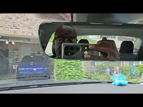 Pairing your new VW Homelink mirror is a breeze!