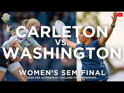 Carleton vs. Washington | 2025 D-I College Women's Semifinal