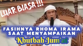 Download lagu Rhoma Irama Fasih Saat menyampaikan khutbah jumat #khutbahjumat #rhomairama mp3