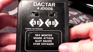 DACTAR Atari 2600 4 in 1 Cartridge