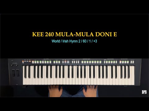 Kitab Ende-Enden (KEE) GBKP 240 Mula-Mula Doni E - Kibordis KEE