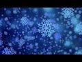 Cozy Snowflakes Loop 1 Hour Winter Animation No Music Calming Screensaver