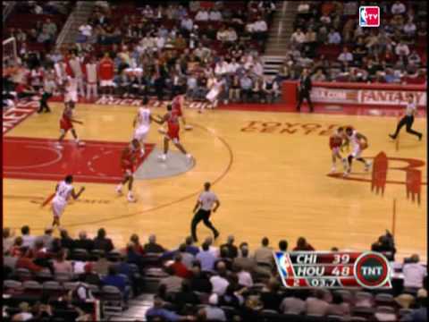 Yao Ming's Emphatic Block