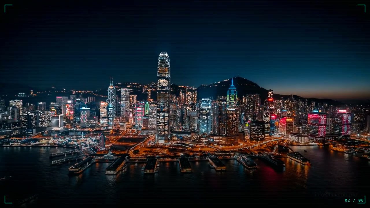 Hong Kong Cyberpunk Night — AI Video Remix