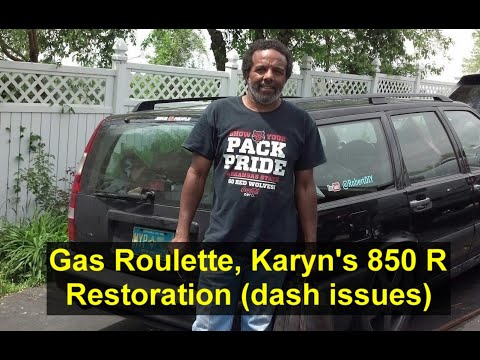 Running out of gas, 850 R restoration, open and closed loop, dash replacement, etc. - howr