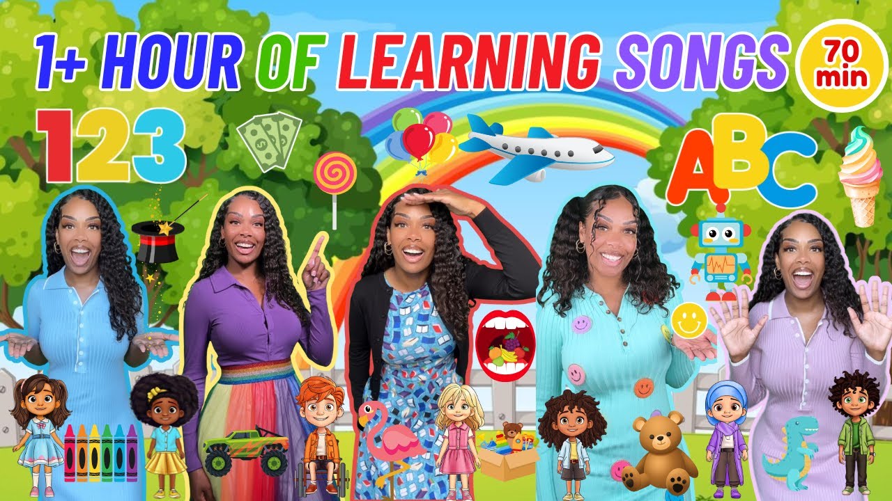Learning Songs Compilation| Learning with Ms Houston