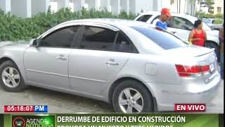 Derrumbe de edificio en construcción provoca un muerto y tres heridos
