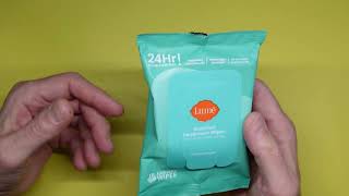 Lume Acidified Deodorant Wipes