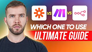 Detailed Zapier vs Make vs n8n video thumbnail
