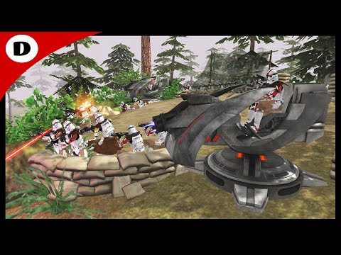 CLONE RADIO BASE ~ Epic Hill Defense - Men of War: Star Wars Mod