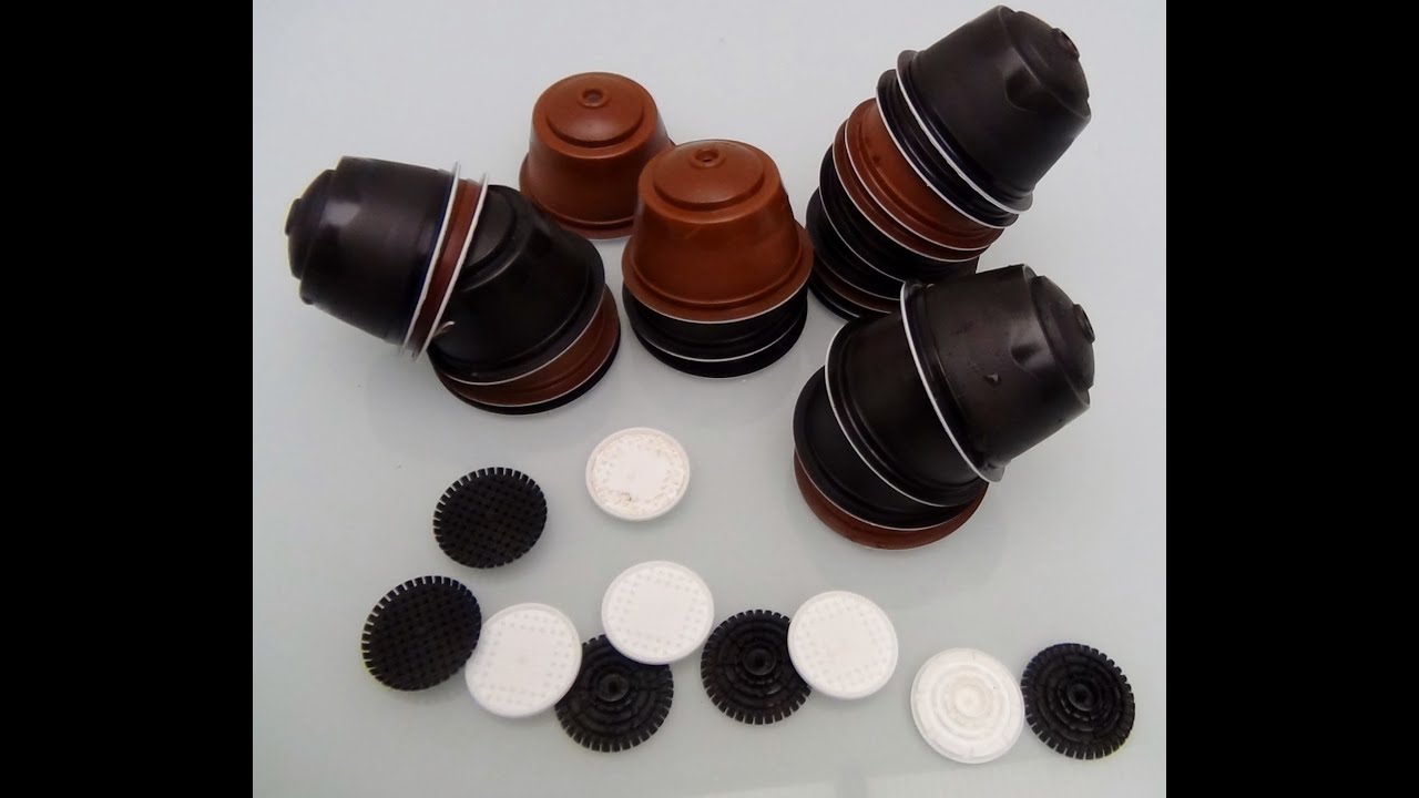 Cómo preparar las cápsulas de café Dolce Gusto para reciclarlas - How to prepare coffee capsules