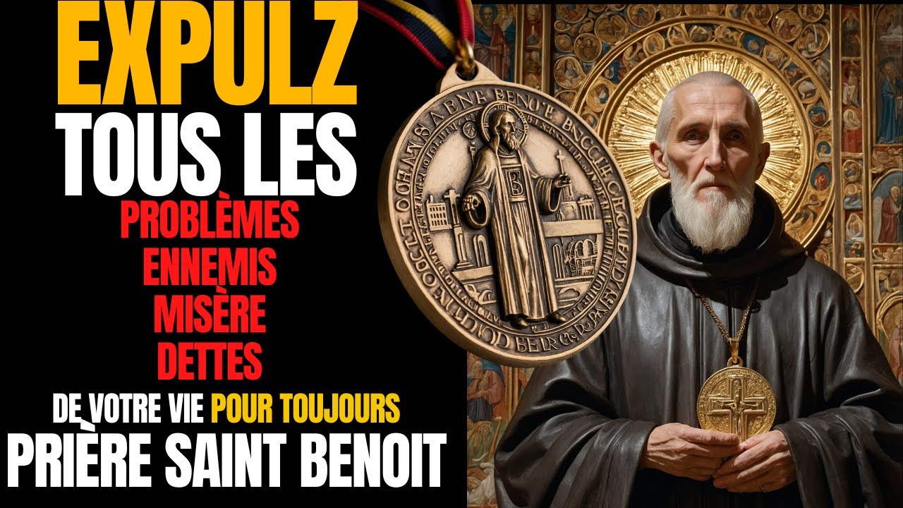 Prière SAINT BENOIT: Protecteur contre le mal, contre la malchance {Prière très PUISSANTE}