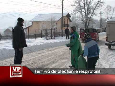 Feriți-vă de afecțiunile respiratorii!