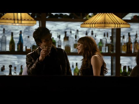 TVD 1x16 - Elena, Damon, Stefan and friends at the Grill | Delena Scenes HD