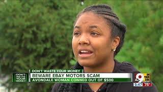 Beware eBay Motors scam