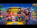 Big Dinosaur Bus Chase Adventure Brave Kids Stop The Giant Dino Kids Adventure Cartoons