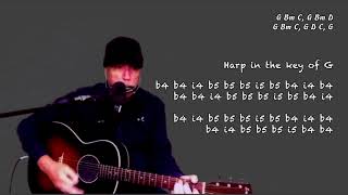 Reminds me of You - Van Morrison cover by Paul van Huet. Incl. guitar and mouthharp tabs