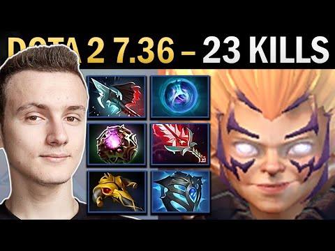 Invoker Gameplay Miracle with 23 Kills and Hurricane - Ringmaster Dota 2
