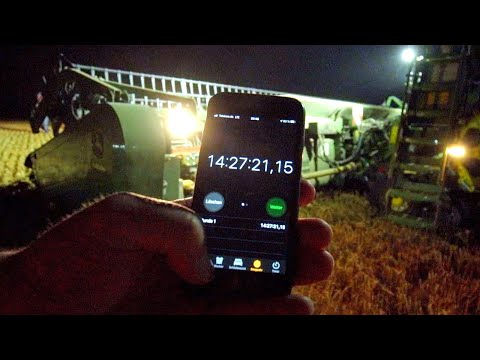 24 Stunden ERNTEN mit X9 und T670i | John Deere Mähdrescher