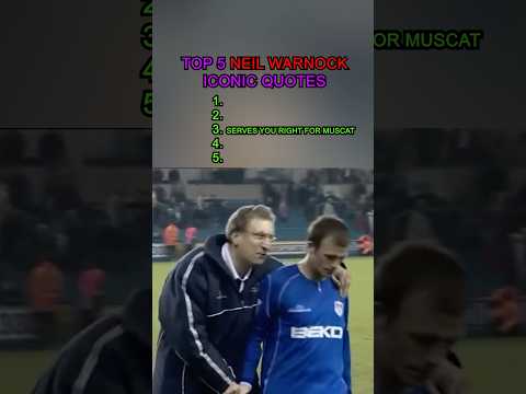 Neil Warnock’s top 5 most iconic quotes 🤣👀 #neilwarnock #efl #championship