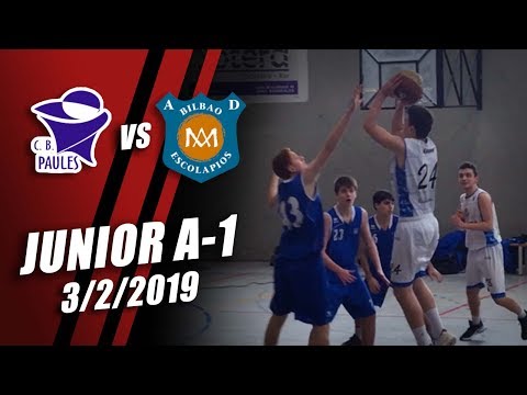 Paules v Escolapios - Junior A-1